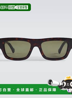 香港直邮Gucci 古驰 男士 方框太阳眼镜 000919 colorful花色 舒