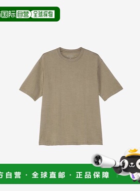 1h可退 日本直邮Goldwin 混羊毛天丝圆领T恤短袖男女同款GL65701