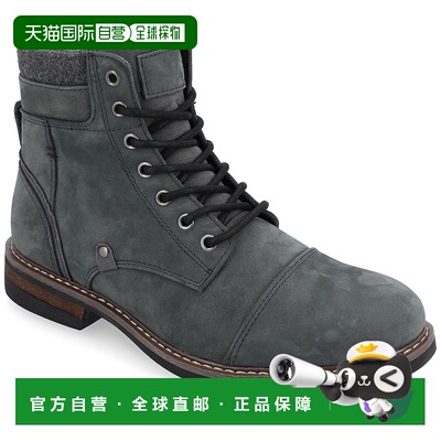自营 Territory Yukon Cap Toe Ankle Boot - navy 美国奥莱直发
