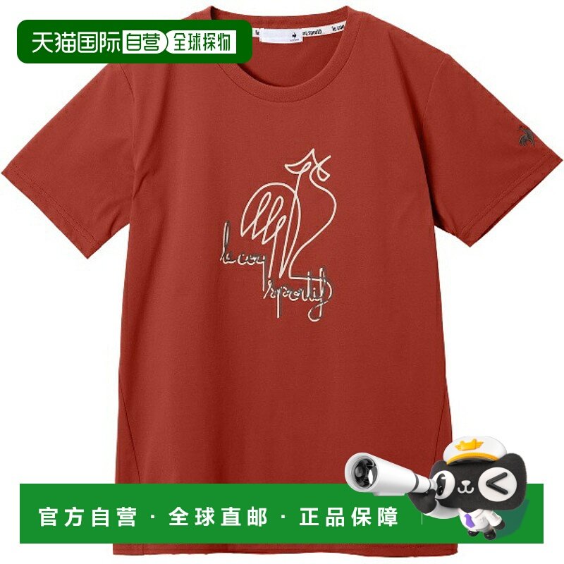 日本直邮Le coq sportif Heranca 多功能运动短袖 T恤 LT5FHT01L-