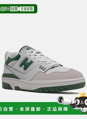 自营New Balance BB550 BB550WT1 Sneakers Men's White Green La
