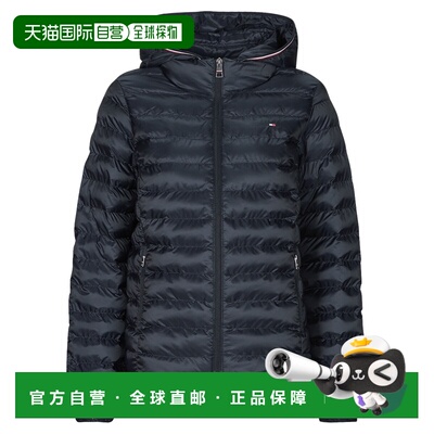 欧洲直邮TOMMY HILFIGER 女衣服 秋冬2025 LW PADDED GLOBAL STRI