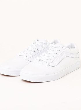 VANS 男士OLD SKOOL LOWPRO 白色经典休闲鞋 6831490001