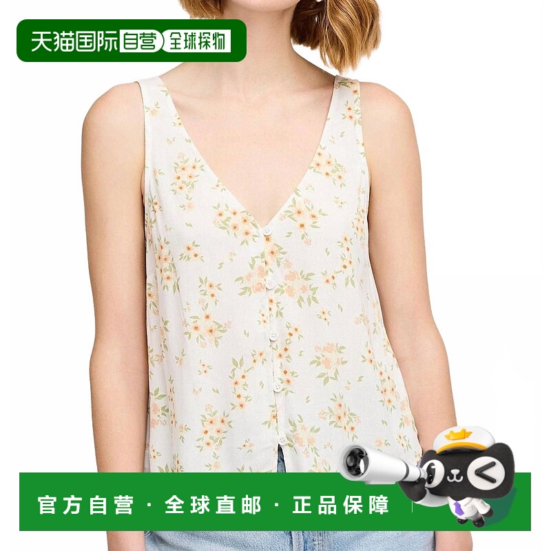 自营gentle fawnWomen's Celeste Top In White Floral - white f