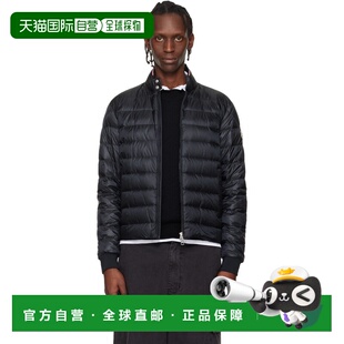 1h可退 香港直邮潮奢 Moncler 盟可睐 男士 黑色 Rigel Short 羽