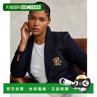 自营欧洲直邮RalphLauren拉夫劳伦 Polo双面针织提花西装外套