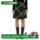 格紋印花百褶裙 1h可退 8083 巴宝莉 女士 香港直邮潮奢 Burberry