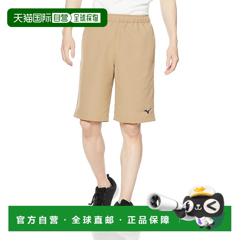 【日本直邮】美津浓训练服 训练交叉短裤 吸汗 快干 32JDA130 米