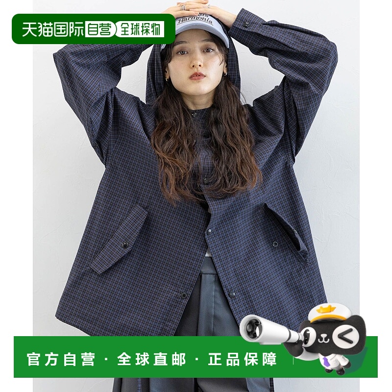 1h可退 日本直邮RAGEBLUE 女装 多口袋宽松衬衫 589202外套长袖