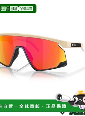 日本直邮OAKLEY BXTR 运动太阳镜哑光沙漠棕褐色/Prizm 红宝石高