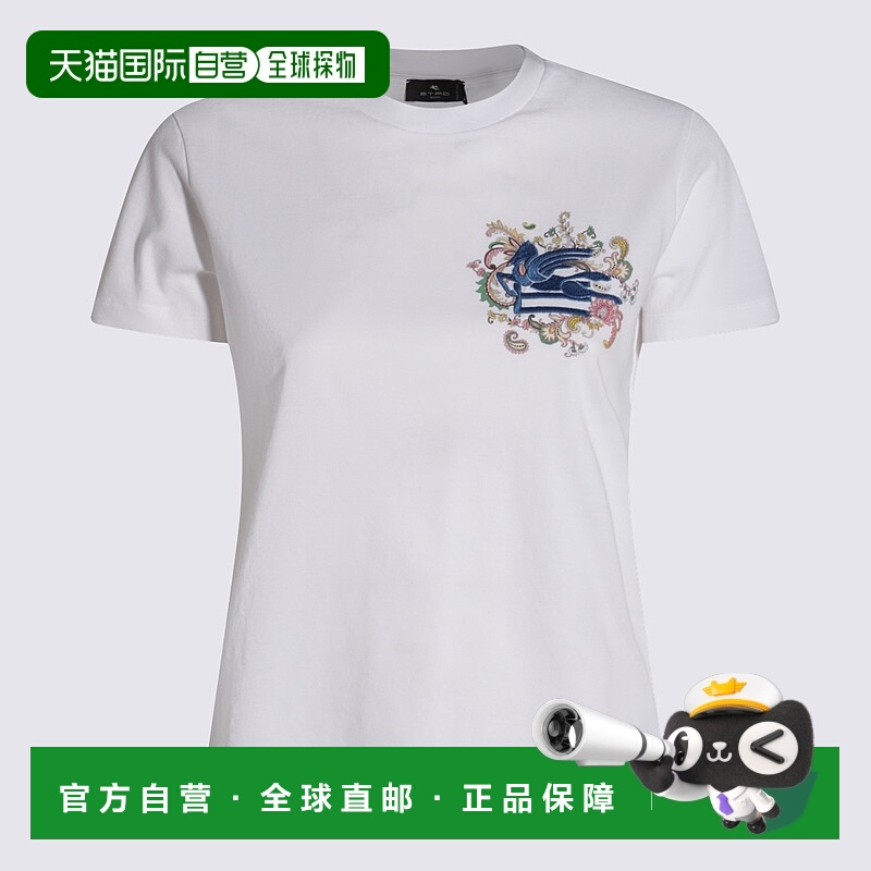 1h可退 香港直邮ETRO 女士T恤 WRMA0006AK788W0111 SS2025 白色