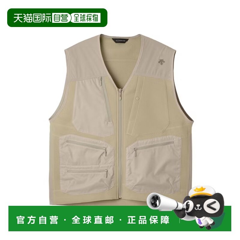 日潮跑腿DESCENTE迪桑特 分层实用马甲 GY15 M DU5SVEA1M,运动服/休闲服装,单马甲,淘宝优惠券,粉丝福利购,淘宝优惠卷