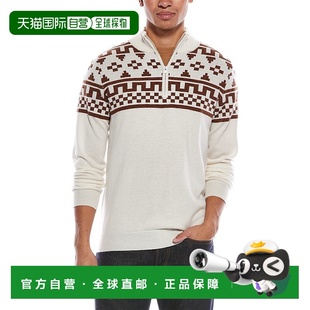 Wool Zip Cashmere Fairisle 自营Brodie Blend