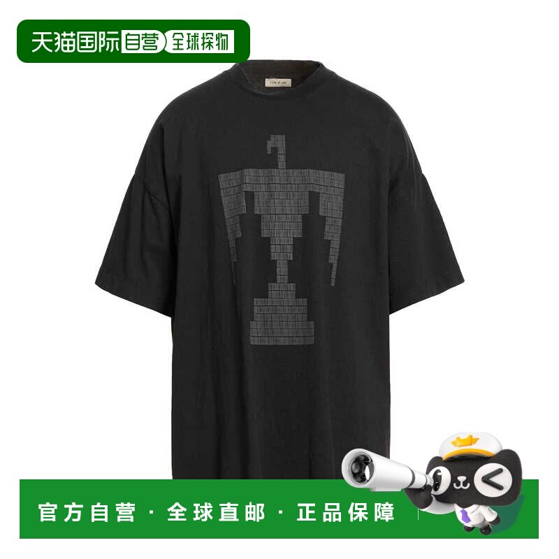 香港直邮essentialsfearofgod/Oversize-t-shirt 【付后1h可退】