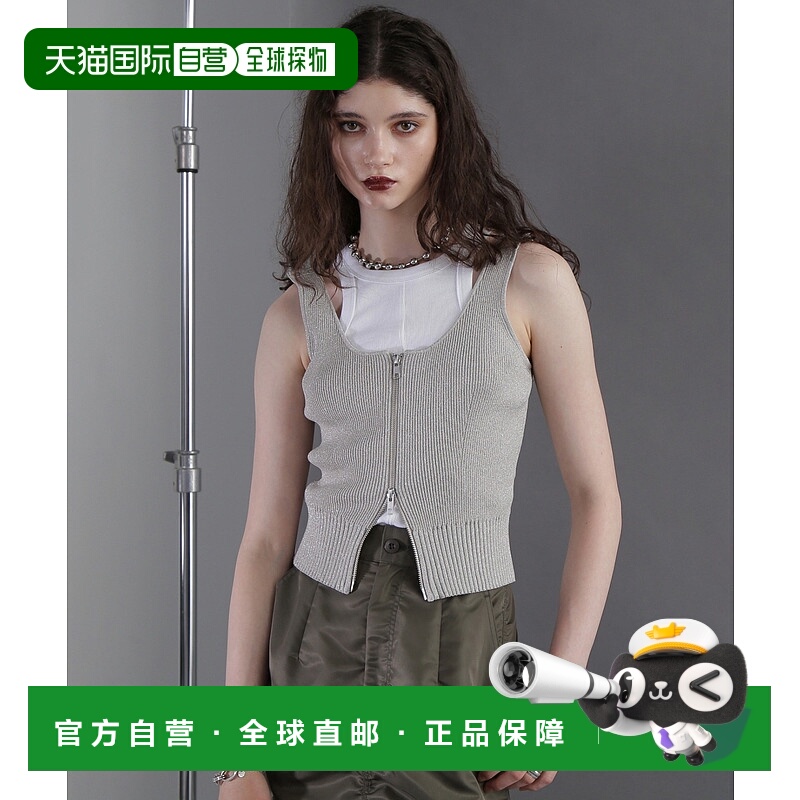 1h可退 日本直邮ROSE BUD 女士闪光感可调吊带背心 202243015005