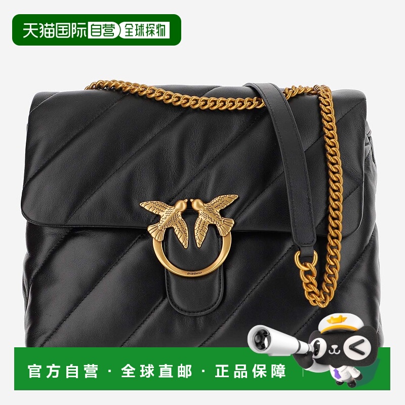 1h可退 香港直邮PINKO 女士单肩包 100037A0F2Z99Q-1 SS2023 黑色