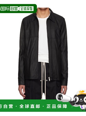 香港直邮RICK OWENS 男士夹克 RU01F2764LBF09 SS2026 黑色