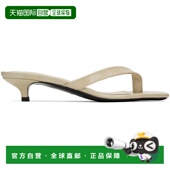 香港直邮toteme 凉鞋 女士 The 1h可退 Flop 灰白色 Flip 2239068