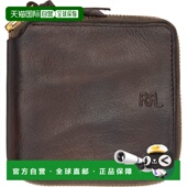 香港直邮ralph 棕色 lauren 拉夫 1h可退 男士 rrl 劳伦RRL Leath