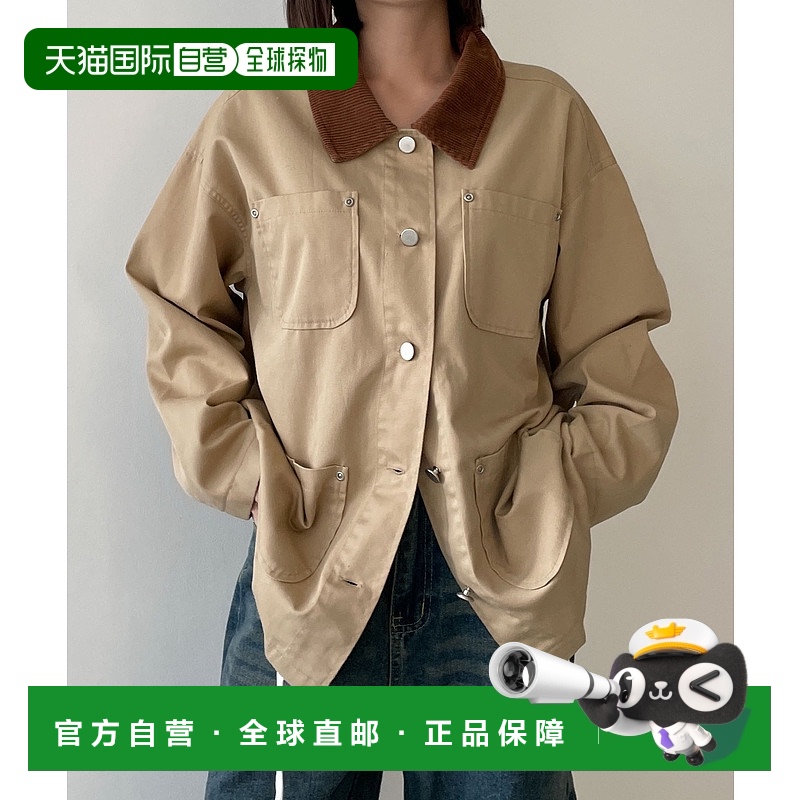 日本直邮DISPARK 女士秋冬复古风狩猎夹克 DI24AW11L0001