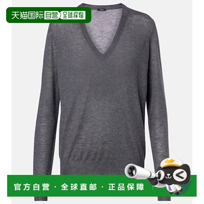 1h可退 香港直邮JOSEPH 约瑟夫 女士 羊绒毛衣 grey灰色 舒适时尚