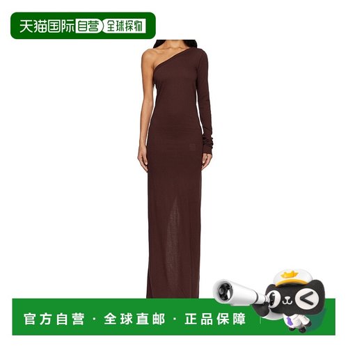 1h可退 香港直邮Rick Owens Drkshdw 单肩连衣裙 DS02E7511RN