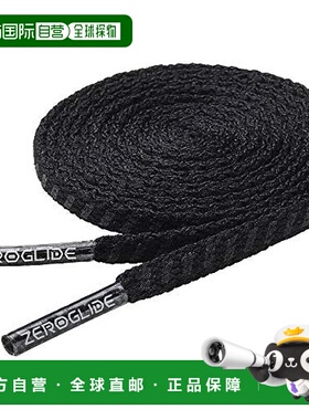 【日本直邮】MIZUNO ZeroGlide 鞋带 黑色 150cm 足球 鞋子 150cm