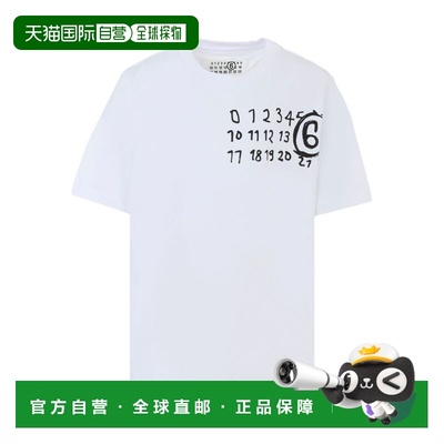 香港直邮MM6 MAISON MARGIELA 男童T恤 M60897MM02YM6100短袖