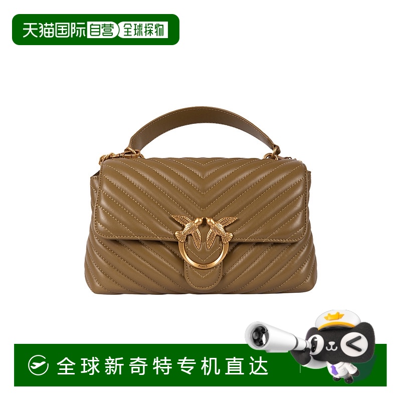 1h可退 香港直邮PINKO 女士手拿包 100043A0GKV68Q SS2025 金色 P