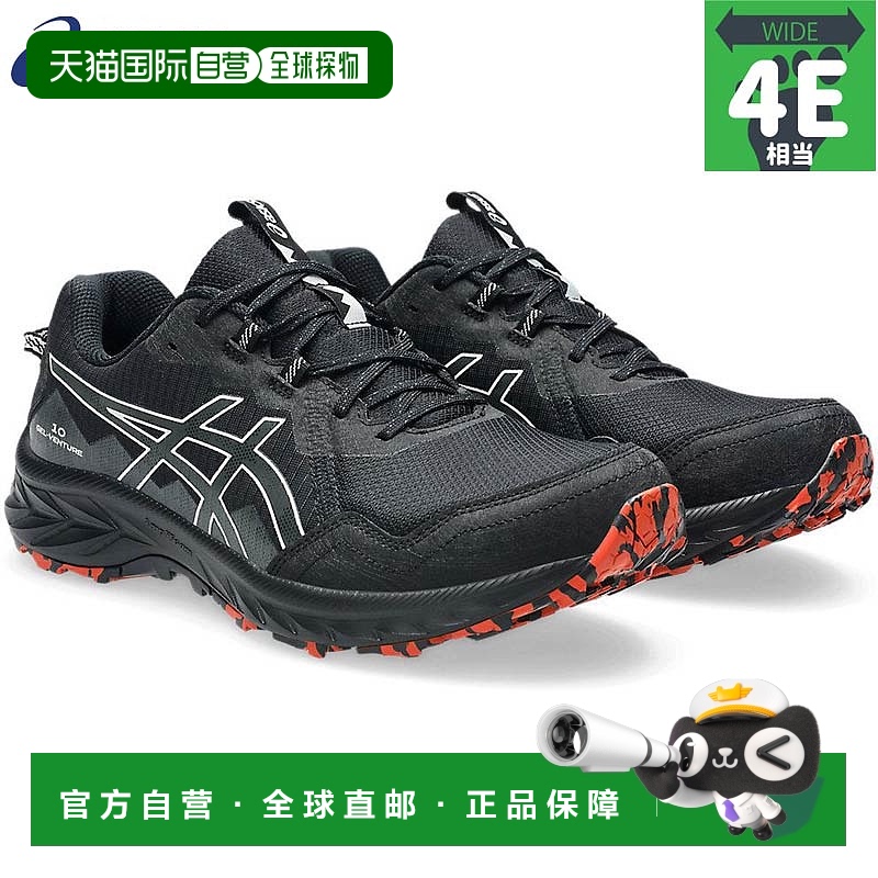 日本直邮ASICS 男士 GEL-VENTURE 10 运动鞋徒步越野低帮系带锻炼