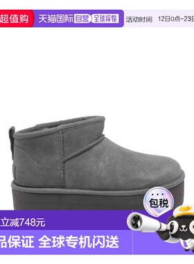香港直邮UGG 女士靴子 1135092CHARCOAL AW2025 深棕色 Grey Clas