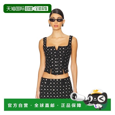 1h可退 香港直邮潮奢 Danielle Guizio 女士 Arlo 紧身胸衣 H2410