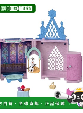 【日本直邮】Mattel美泰 变装玩偶套装 冰雪奇缘/anna城堡HLX02