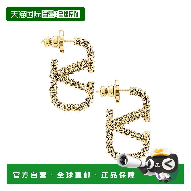 1h可退 香港直邮Valentino 华伦天奴 女士 Vlogo 标志耳环 XW2J0G,饰品/流行首饰/时尚饰品新,耳环,淘宝优惠券,粉丝福利购,淘宝优惠卷