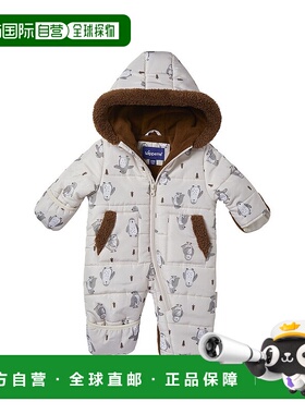 自营Wippette Penguin Print Quilted Pram - beige 美国奥莱直发