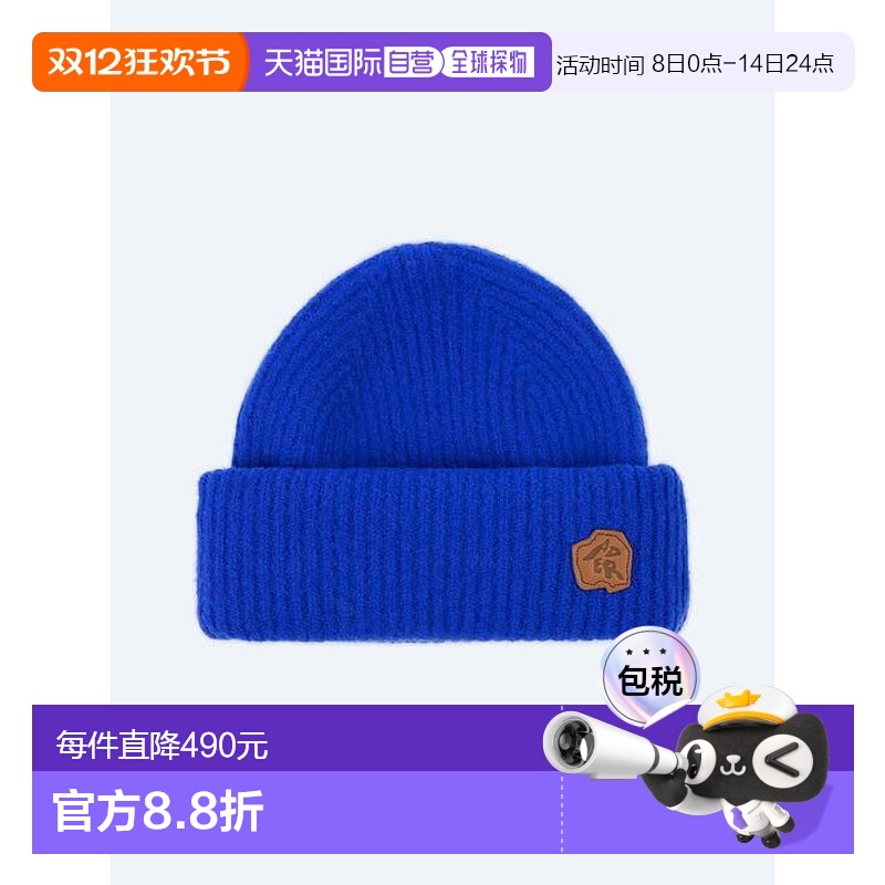 韩国直邮ADER ERROR 公用帽子Leno Blue Beanie针织帽 301553755