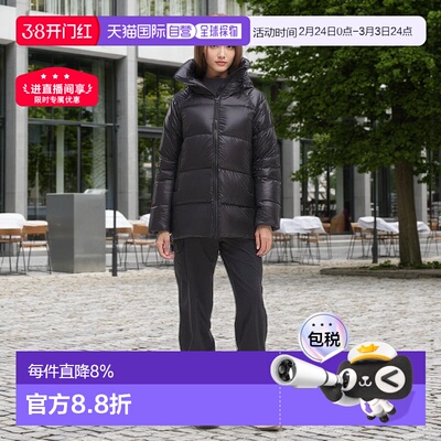 自营canada goose加拿大鹅女士防水防风纯色保暖轻量外套羽绒服