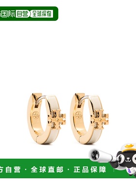 香港直邮TORY BURCH 女士耳饰 155515701 CO 黄色 KIRA 珐琅耳饰