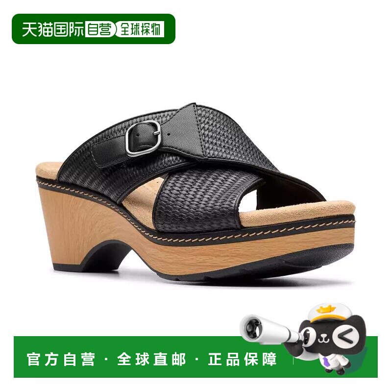 1h可退 【美国直邮】clarks 女士 凉鞋坡跟图片