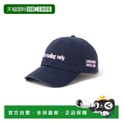 日本直邮LOOSE JOINTS 女士 棒球帽 正能幸介联名SKIM READING ON