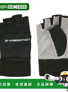 日本直邮Freeknot Photoelectron Four-On 羊皮手套5指大号黑色Y4