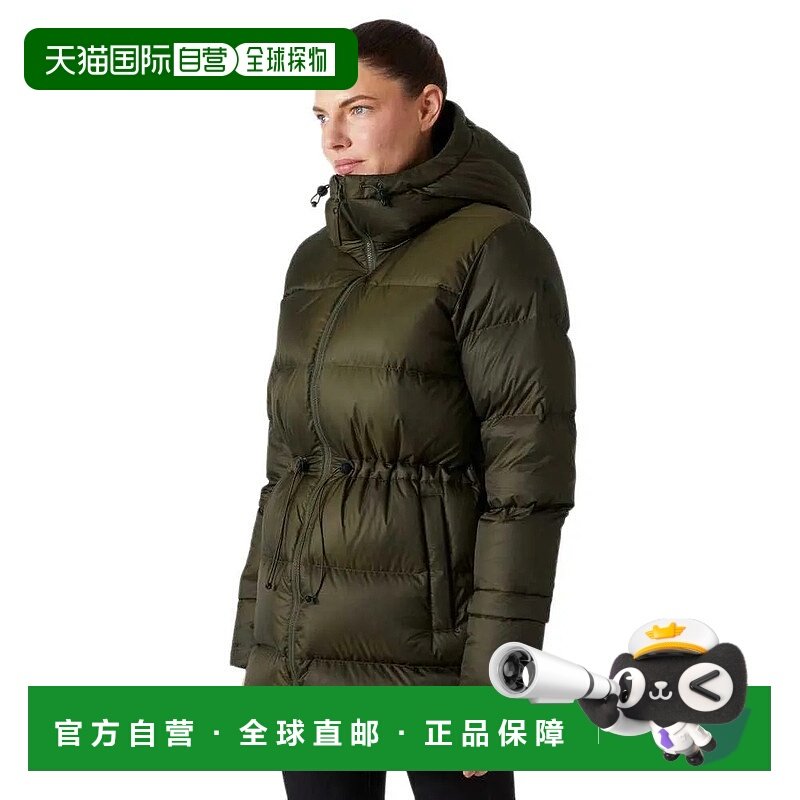 香港直邮HELLY HANSEN 精华羽绒派克大衣 女士连帽海丽汉森外套