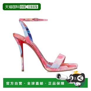 香港直邮Christian Louboutin 圆头高跟凉鞋 1260465_