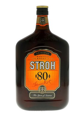 欧洲直邮Stroh斯特罗朗姆酒1000ml口感辛辣芬芳馥郁清淡醇香馥郁