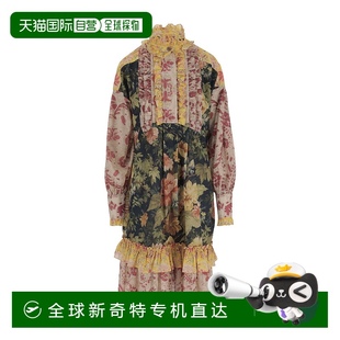 图案连衣裙 香港直邮Valentino BVAFD6977华伦天奴