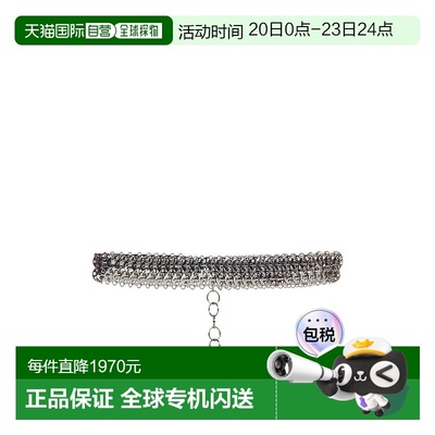 香港直邮Rabanne 女士 链式腰带 23PAA0132MET001