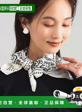 1h可退 日本直邮manipuri 女士 真丝佩斯利印花方巾 64450792578