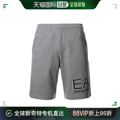 香港直邮EMPORIO ARMANI 男士灰色运动短裤 3HPS80-PJ7BZ-3905