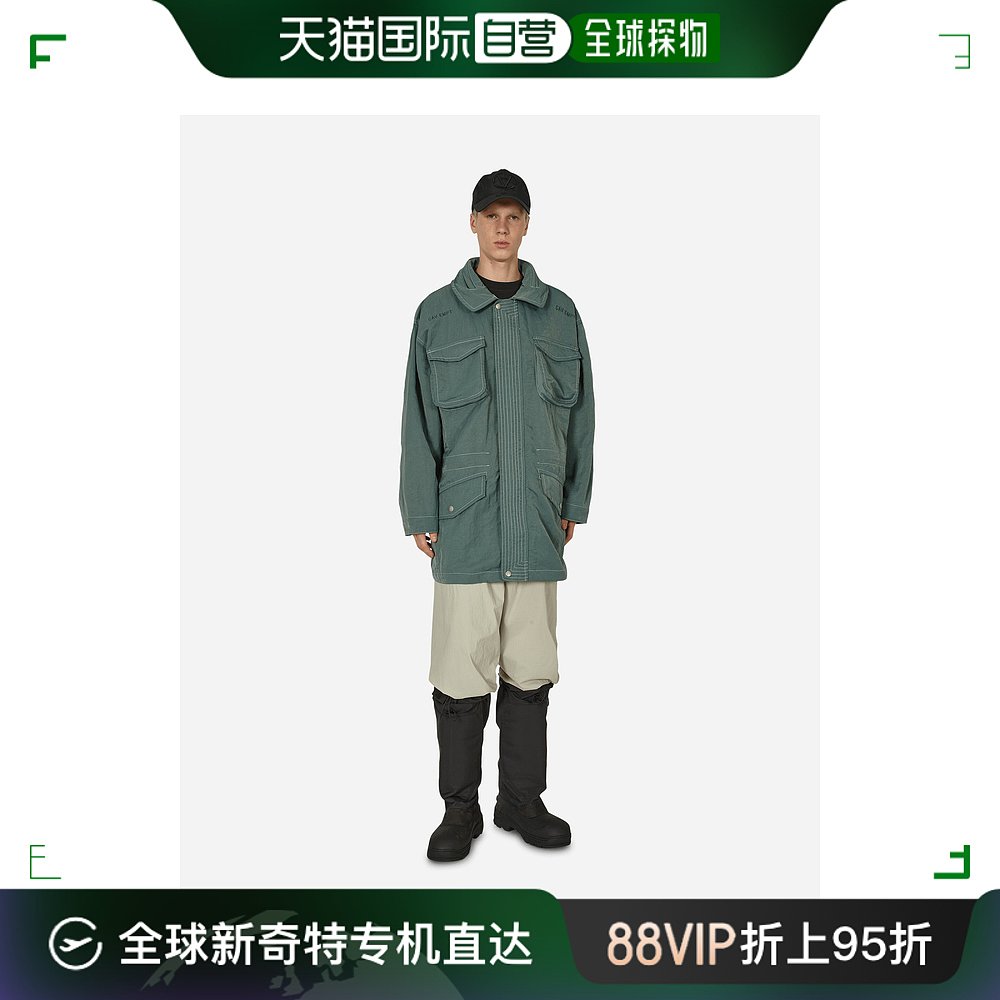 香港直邮潮奢 Cav Empt 男士 尼龙军装绿色大衣 男装 夹克 原图主图