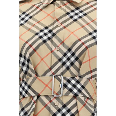 BURBERRY 女士连衣裙 8086610B9368 SS2025 花色 ABITI